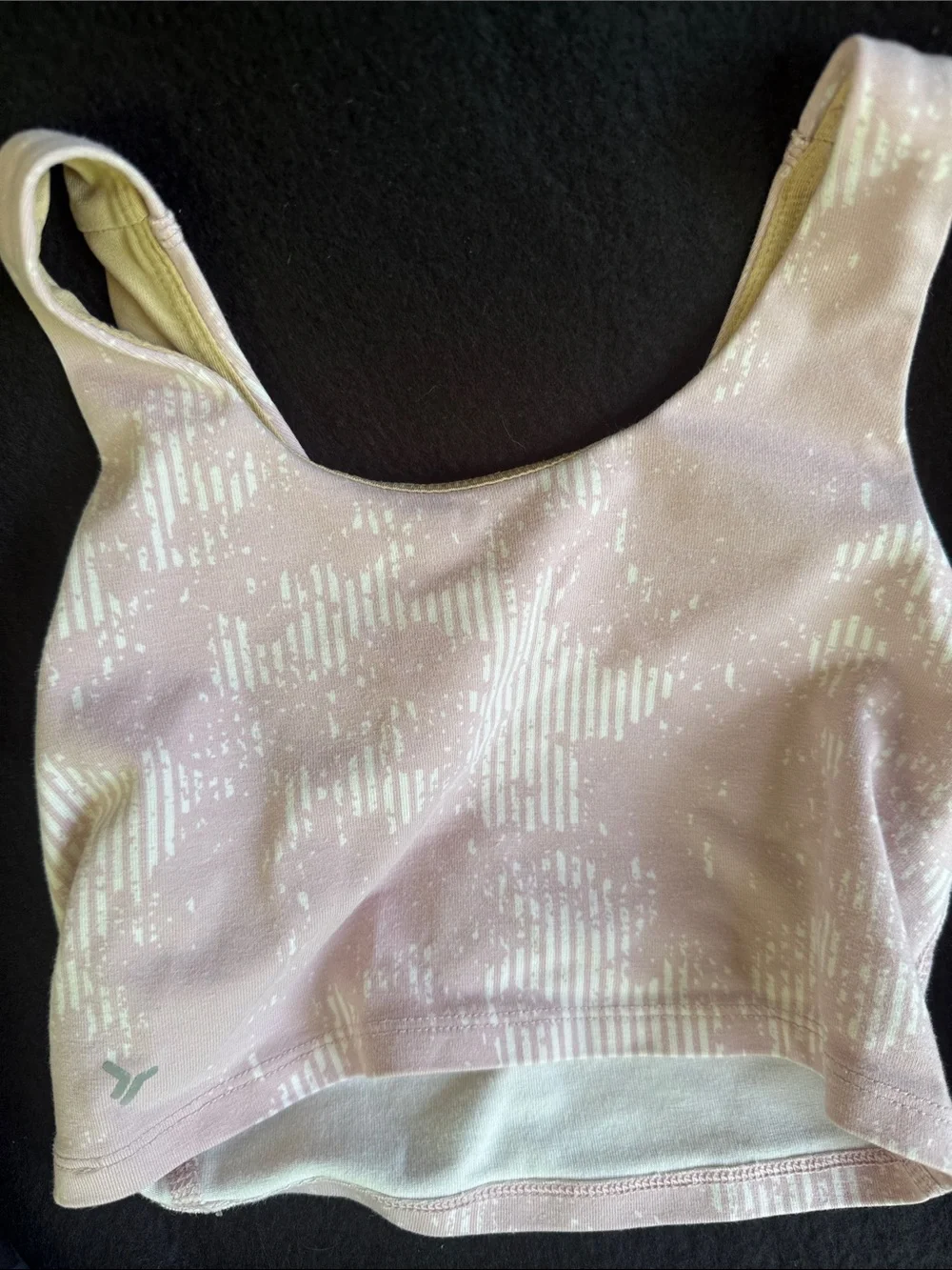 Old Navy Girls' Leopard Print Gray Tank + Pale Pink Ribbed Tank Set